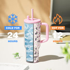 Resuable Ceramic Lined Coffee Travel Mug