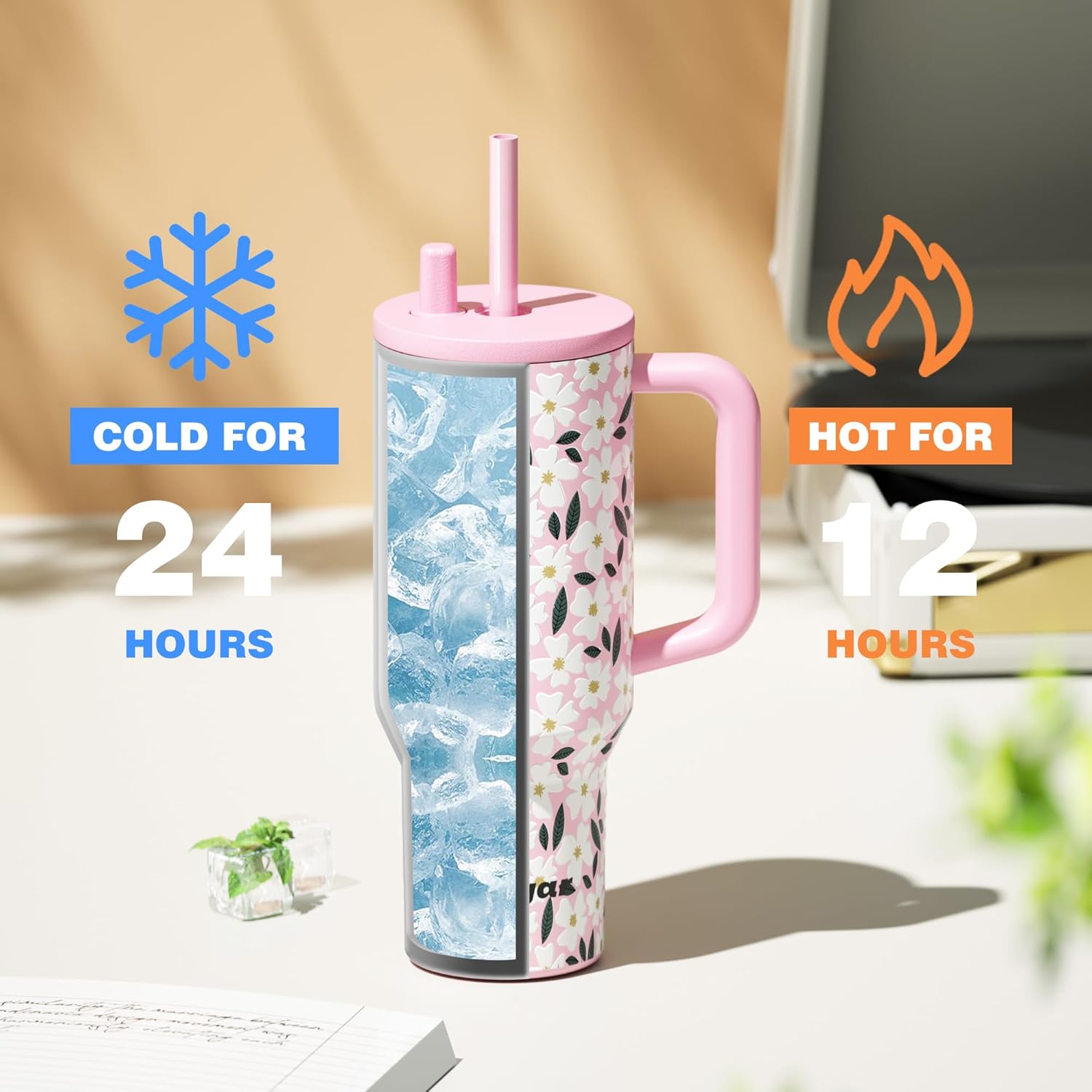 Resuable Ceramic Lined Coffee Travel Mug