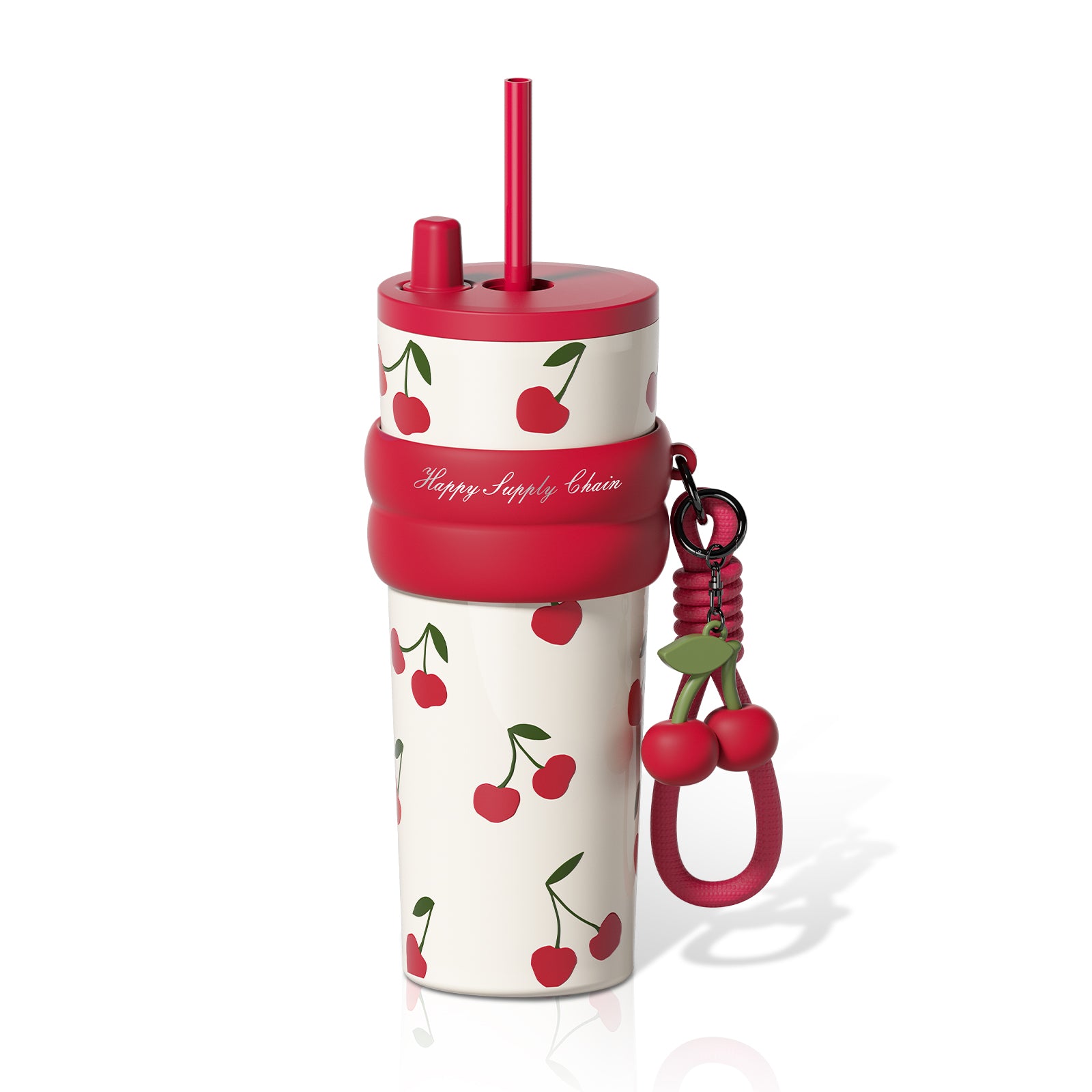 Cherry Insulated Water Bottle