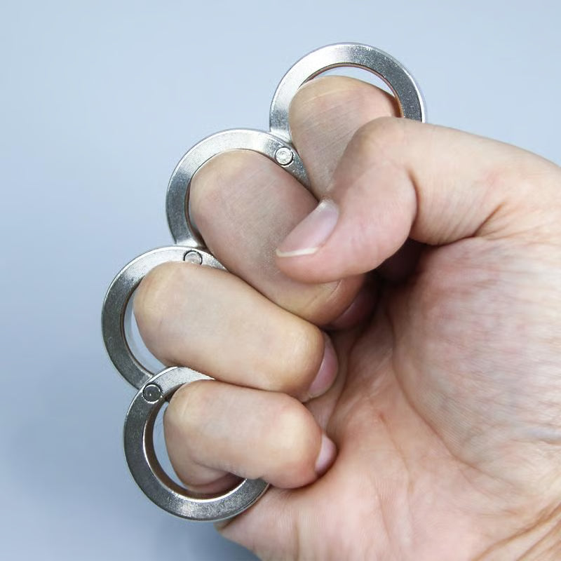 Folding Finger Ring, Four Finger Ring, StressReducing Finger Ring, Anxiety Relief