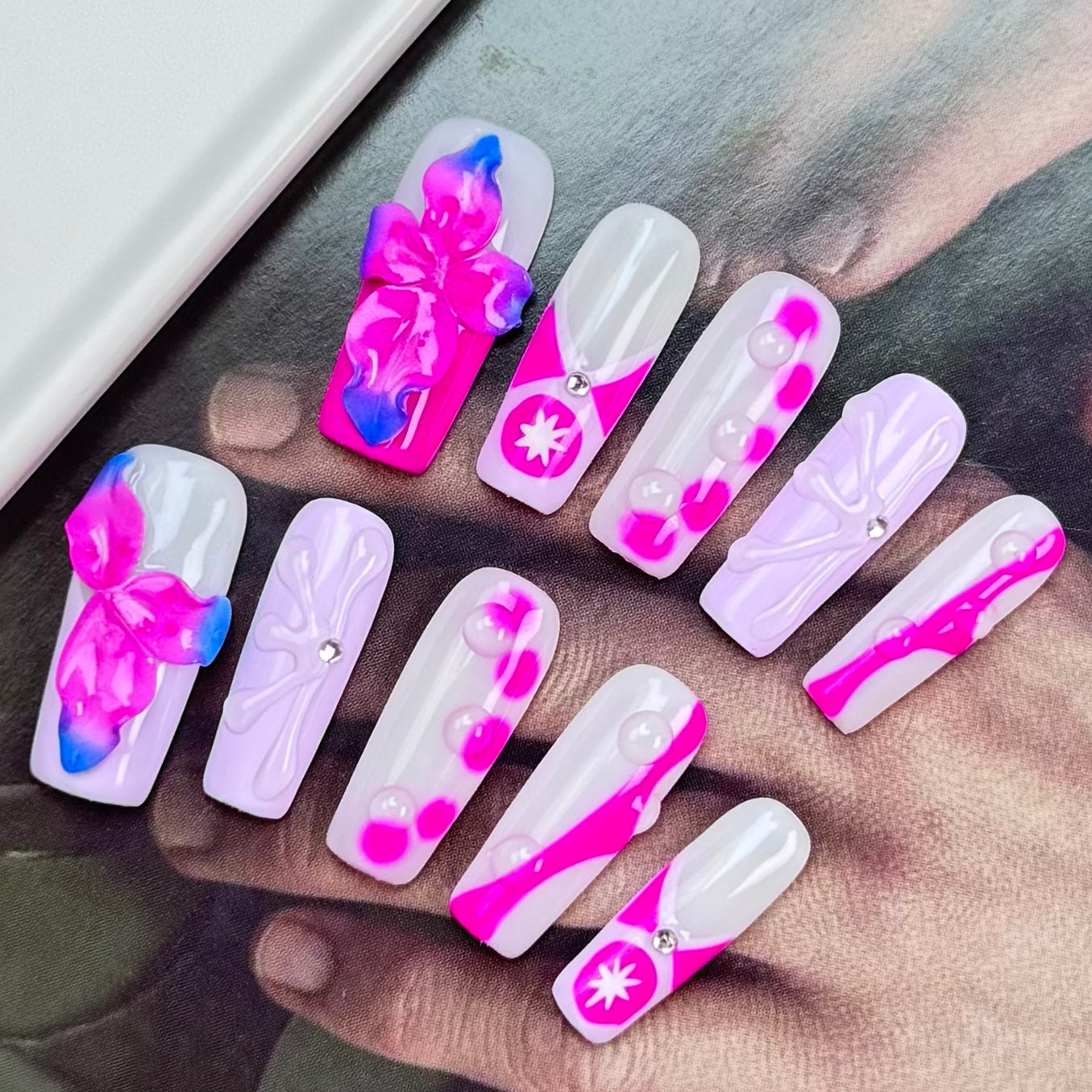 3D Floral Abstract