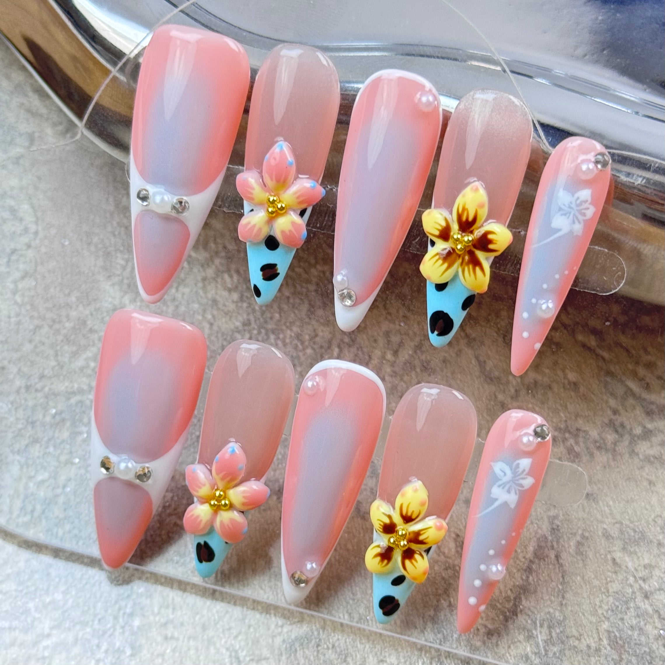 Peach Glow In Summer Breeze
