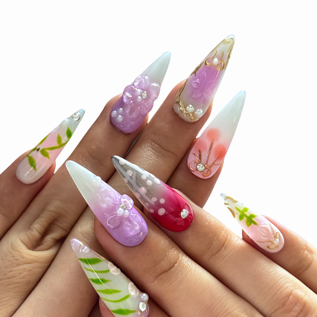 Crystal Petals In Spring Air