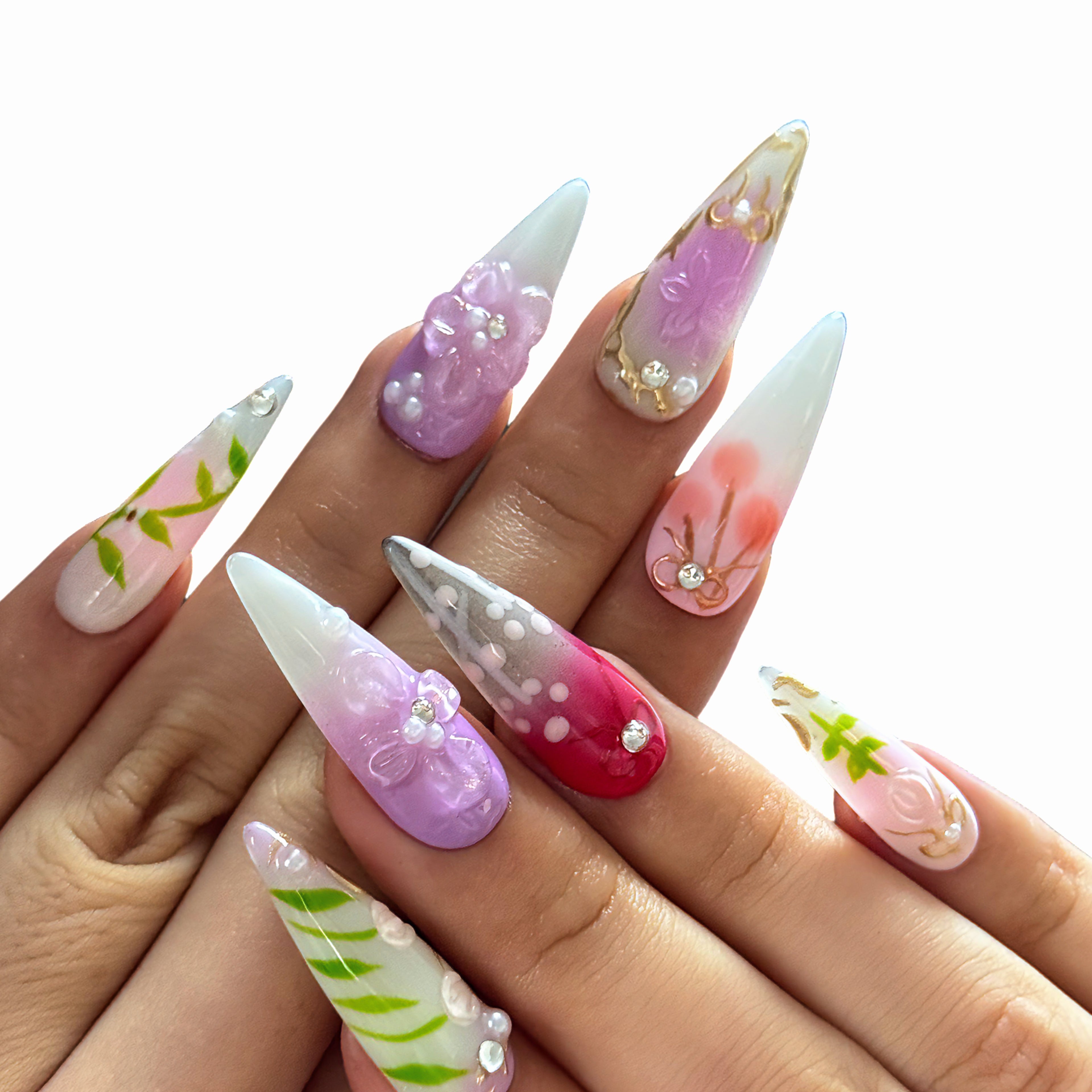 Crystal Petals In Spring Air