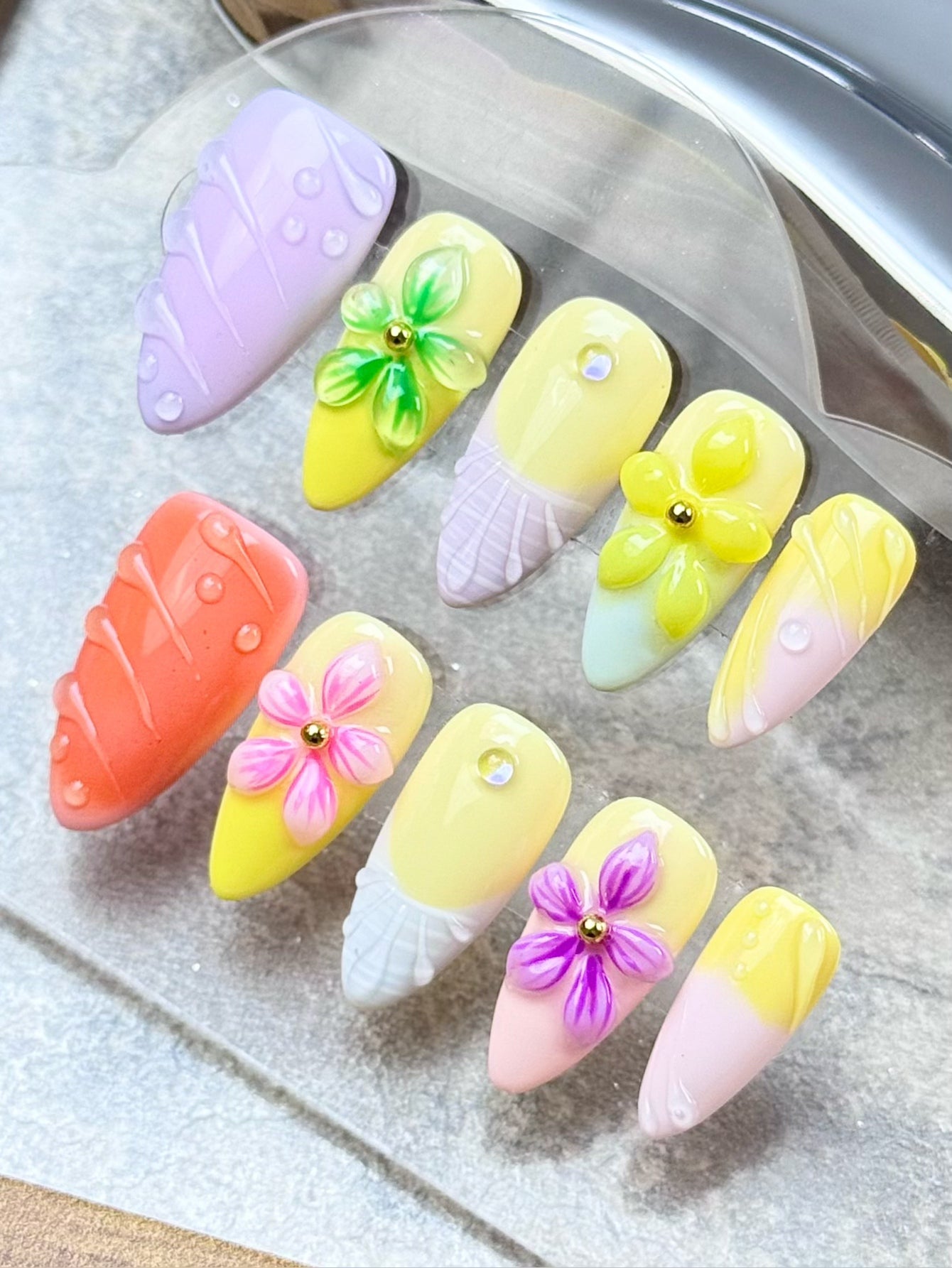3D Floral Fresh Style