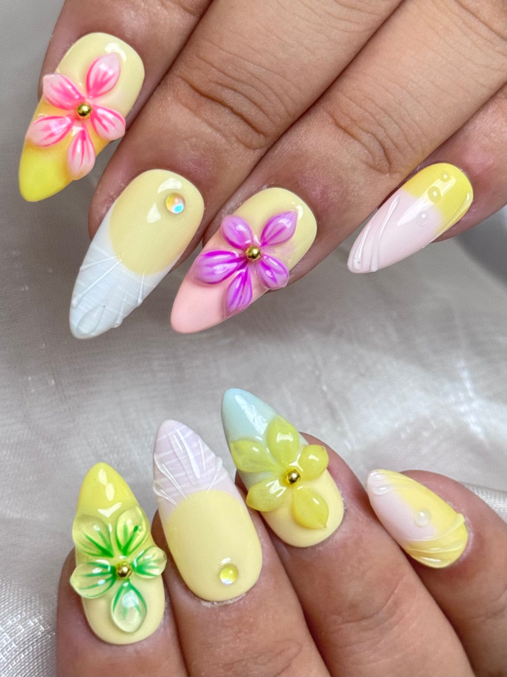 3D Floral Fresh Style