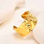 Wrinkled Vintage Style Bracelet