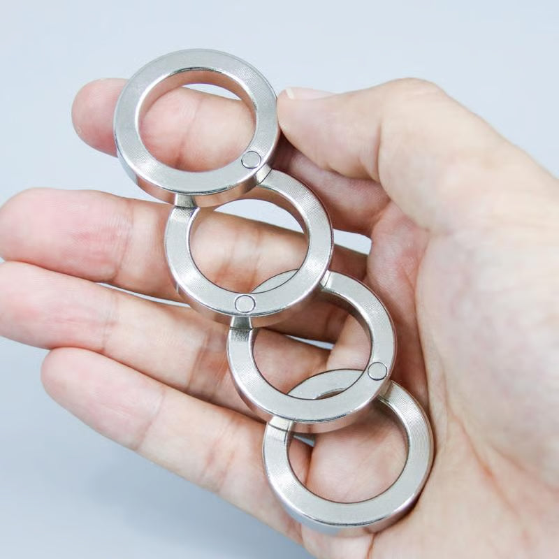 Folding Finger Ring, Four Finger Ring, StressReducing Finger Ring, Anxiety Relief