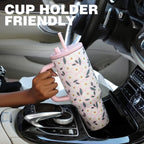 Resuable Ceramic Lined Coffee Travel Mug