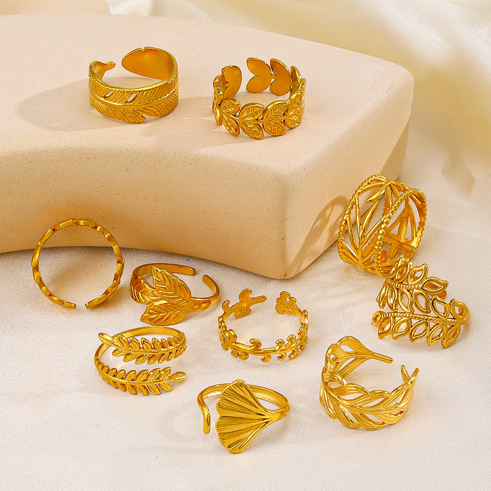 【Promotion Day】Chunky Stackable Finger Midi Rings