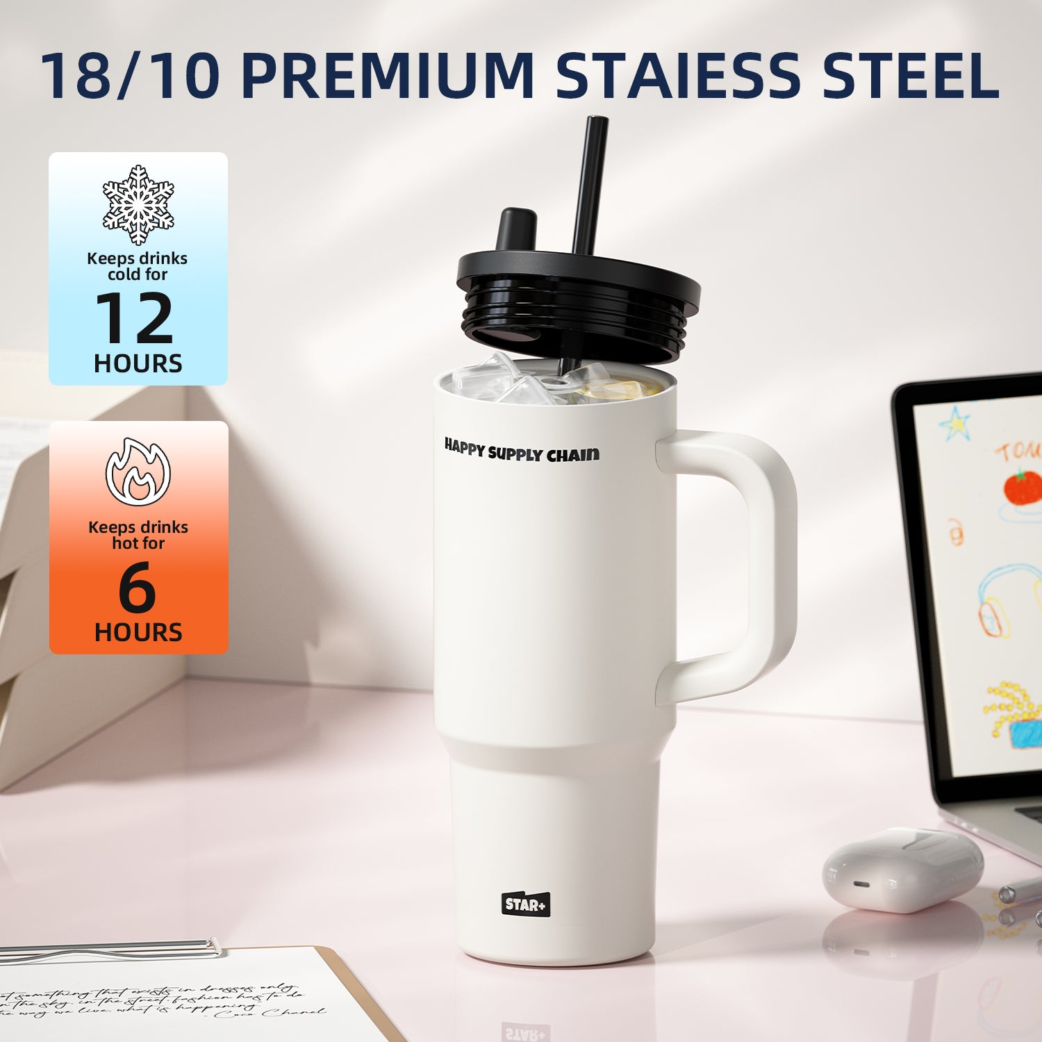 Insulated Portyable Water Bottle