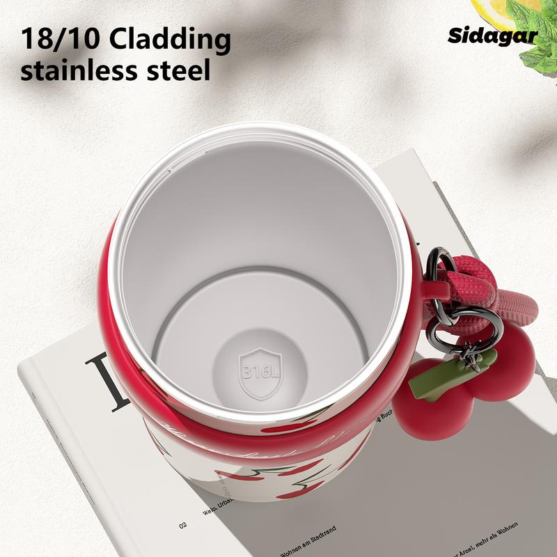 Cherry Insulated Water Bottle