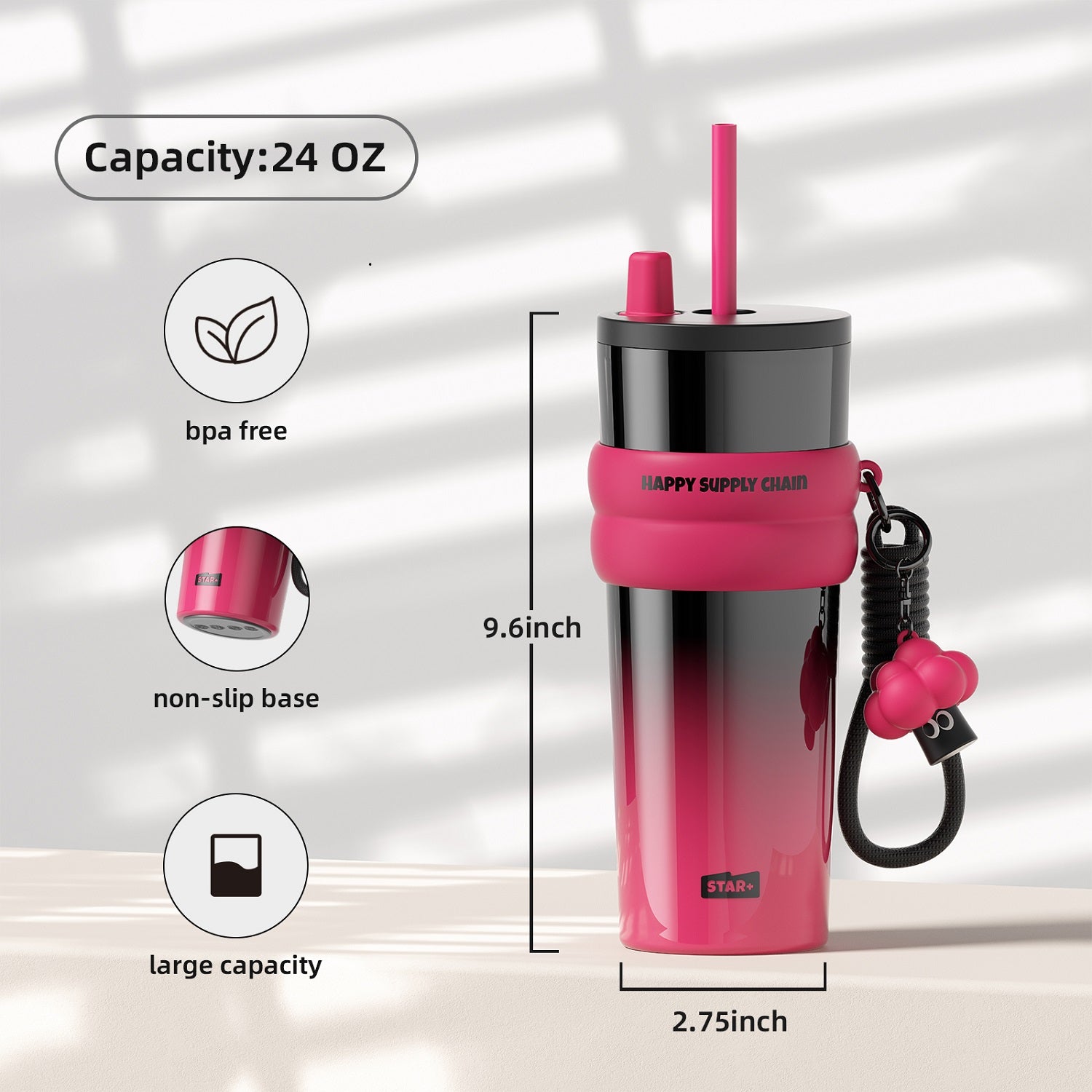Black Insulated Coffee Mug