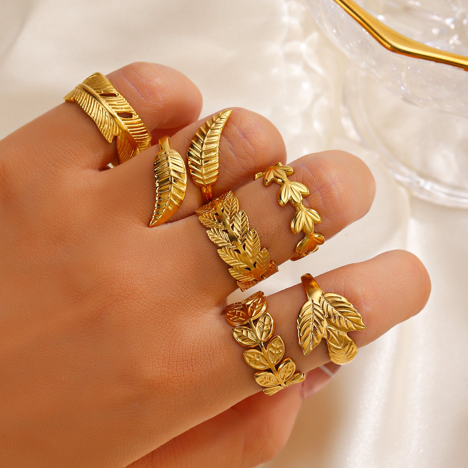 【Promotion Day】Chunky Stackable Finger Midi Rings