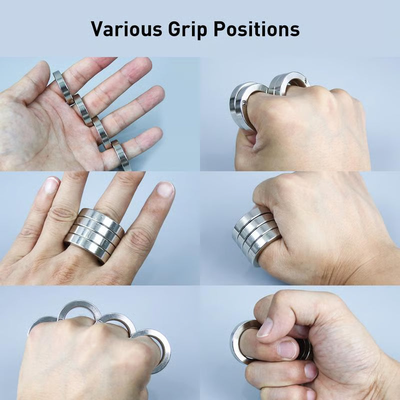 Folding Finger Ring, Four Finger Ring, StressReducing Finger Ring, Anxiety Relief