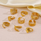 【Promotion Day】Chunky Stackable Finger Midi Rings