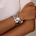 Wrinkled Vintage Style Bracelet