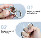 Folding Finger Ring, Four Finger Ring, StressReducing Finger Ring, Anxiety Relief