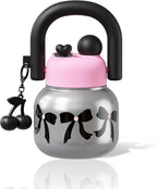 22 oz Water Bottle with Straw and Carry Handle