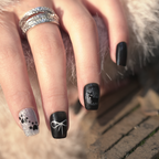 Deli's Cat Press On Nails Full Cover Stick On Nails for Women and Girls