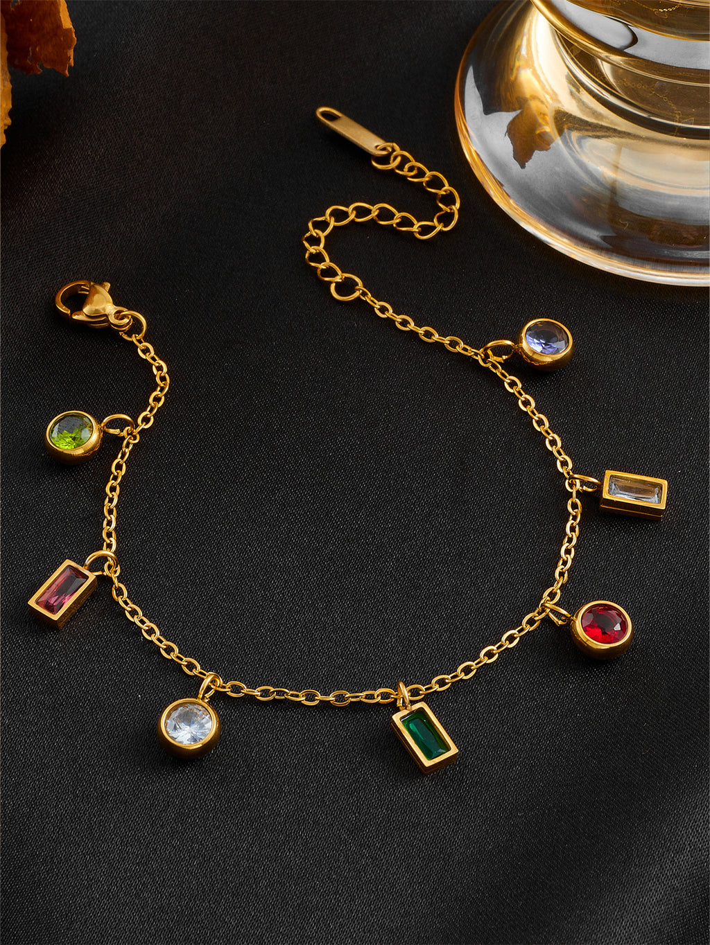 Colorful Zirconia Non-Fading Bracelet