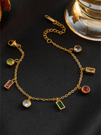 Colorful Zirconia Non-Fading Bracelet