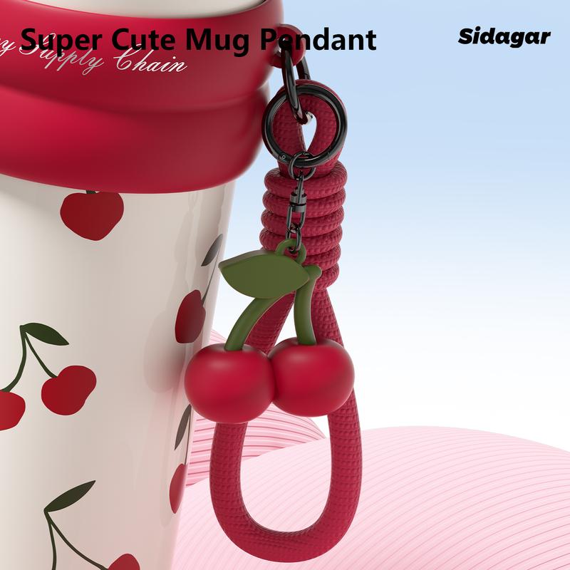 24oz Iced Coffee Tumbler – 316L Stainless Steel  Leakproof Lid + Straw