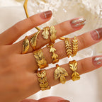 【Promotion Day】Chunky Stackable Finger Midi Rings