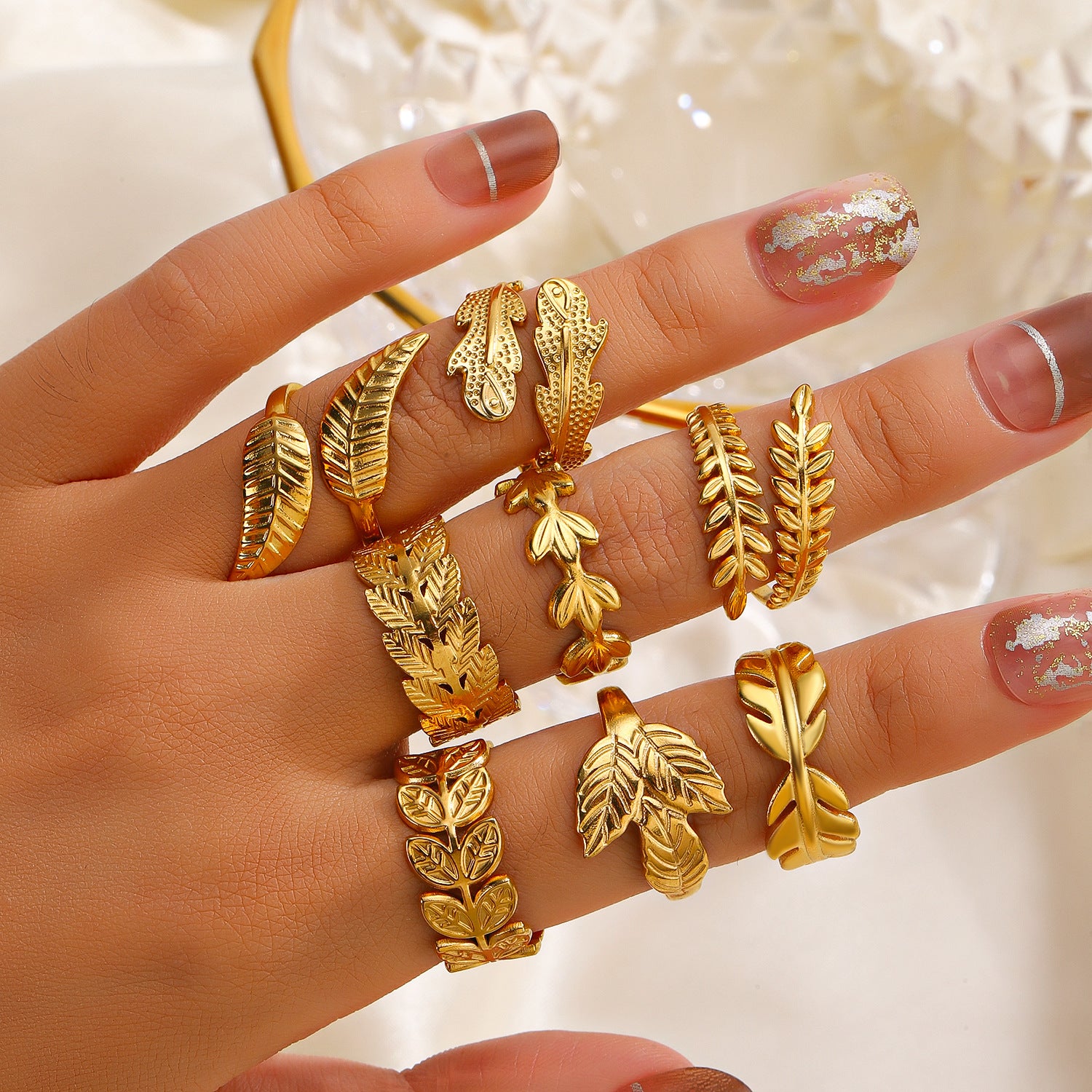 【Promotion Day】Chunky Stackable Finger Midi Rings