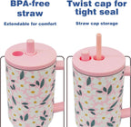 Resuable Ceramic Lined Coffee Travel Mug