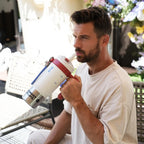 Tumbler with Handle and Straw