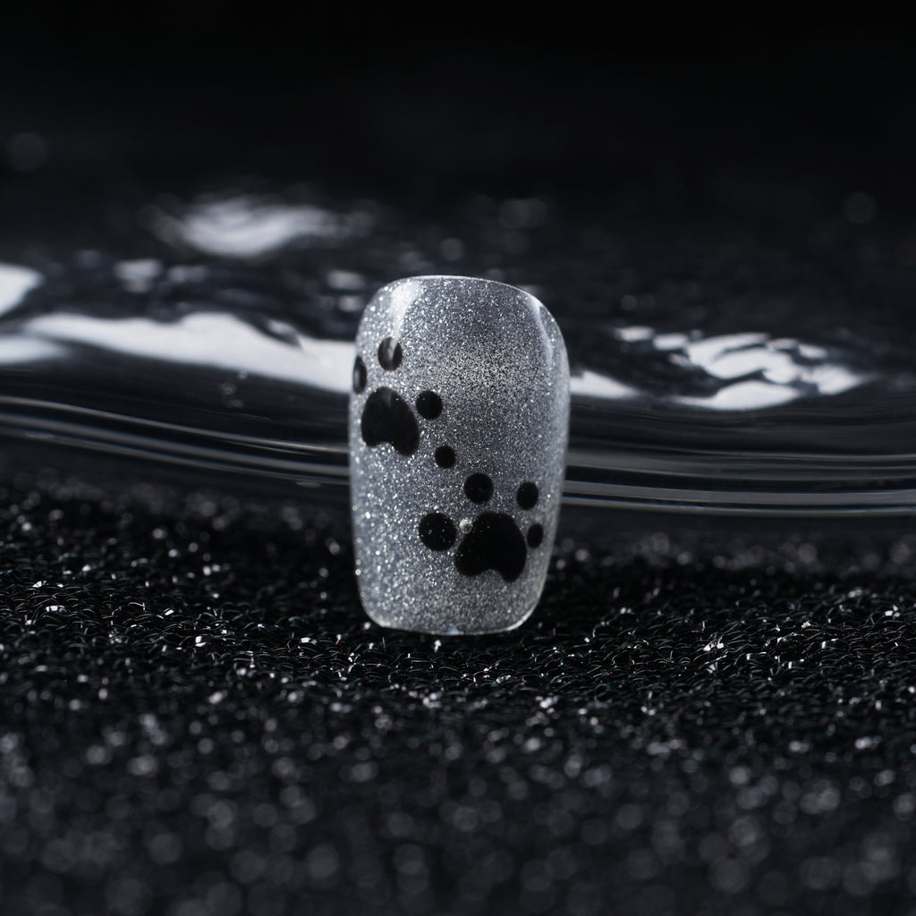 Deli's Cat Press On Nails Full Cover Stick On Nails for Women and Girls