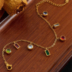 Colorful Zirconia Non-Fading Bracelet