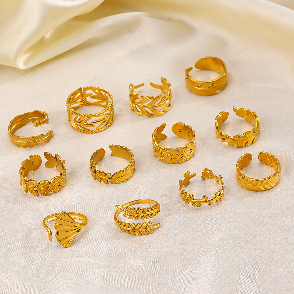 【Promotion Day】Chunky Stackable Finger Midi Rings